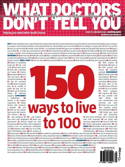 Title details for What Doctors Don't Tell You Australia/NZ by Nuclear Enterprises Pty Ltd - Available